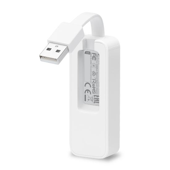 TP-Link UE200, USB Ethernet Adapter, USB 2.0, 100Mbps Fast Ethernet, RJ45 – Bardhë 3