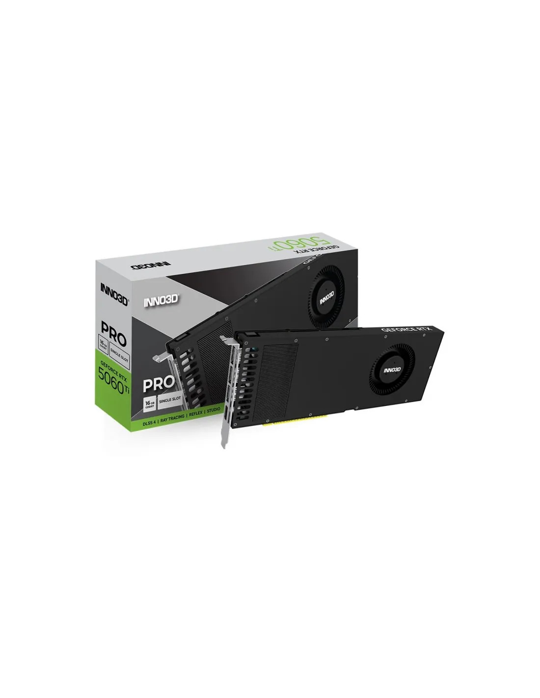 Kartelë Grafike INNO3D NVIDIA GeForce RTX 5060 Ti PRO, 16GB GDDR7, 128-bit, 2572MHz, PCIe 5.0