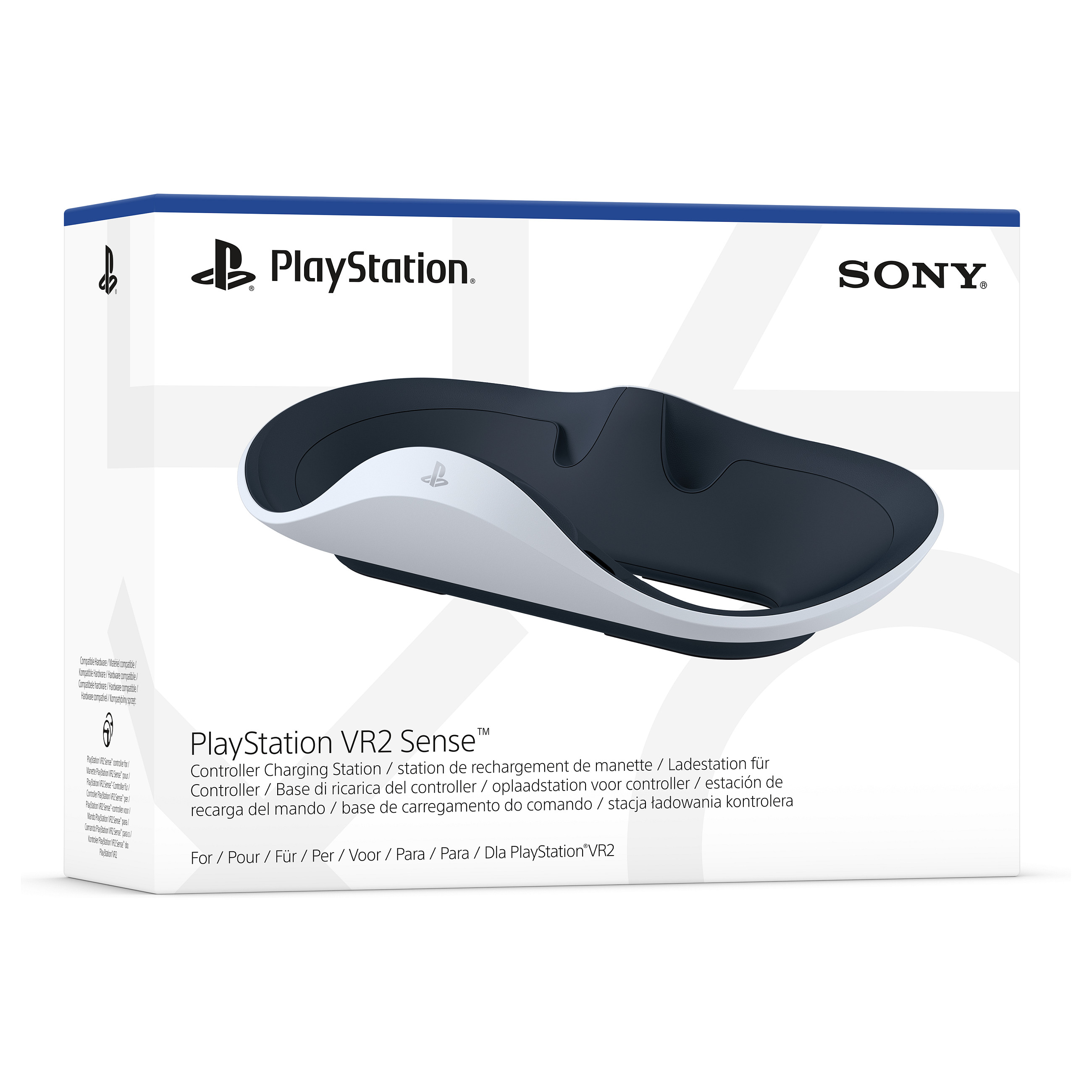 Aksesorë për Konzola Sony PlayStation VR2 Sense Charging Station / Për PS VR2 Sense Controller / PS5 - Zezë/Bardhë 4