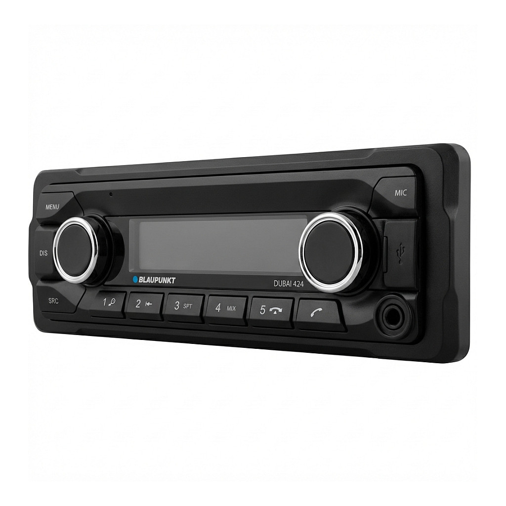 Radio për veturë BLAUPUNKT Durban 424 DAB, 1 DIN, 24V, DAB+, FM, Bluetooth, USB - Zezë 2