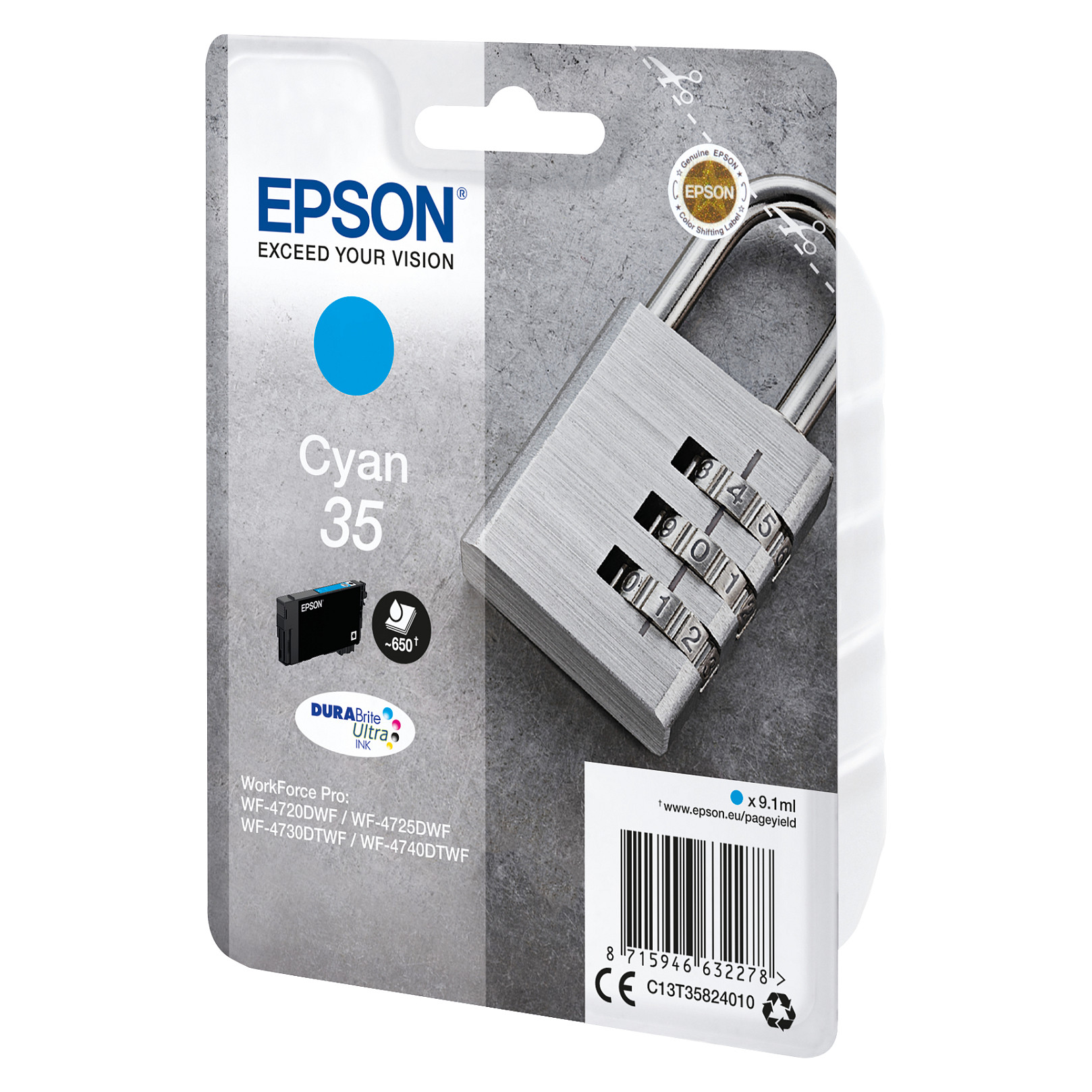 INK Epson C13T35824010 – Blu thumbnail 2