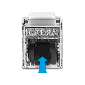 Kabllo për Rrjet (UTP) DeLOCK 87030, Cat6A, S/FTP, RJ-45 mashkull në Keystone RJ-45 femër, 5 m - Zezë 3