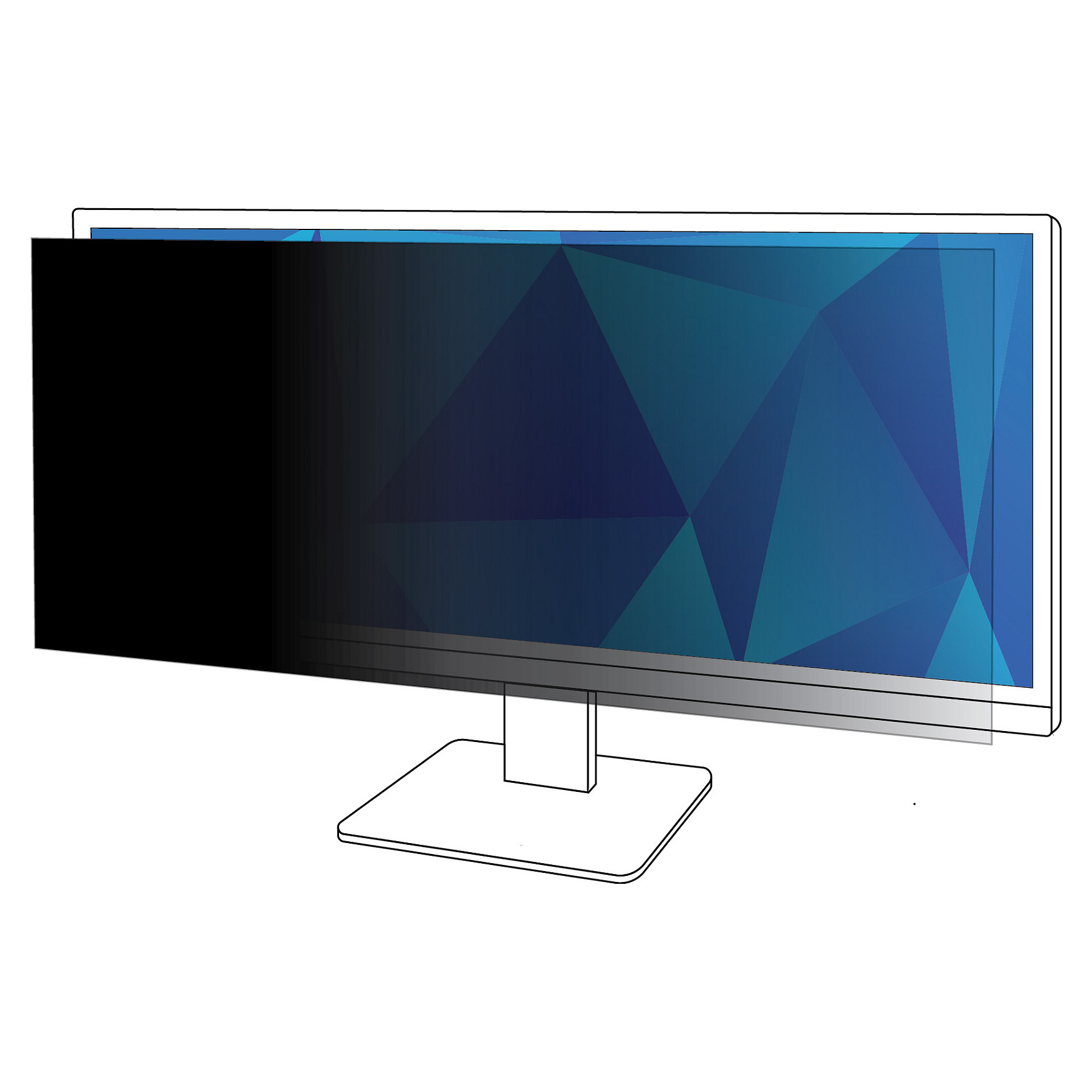 Mbrojtës të Ekranit / Filtër Privatësie / 23.8" / 16:9 / Anti-Glare / Reduktim i Dritës Blu - Zezë 6