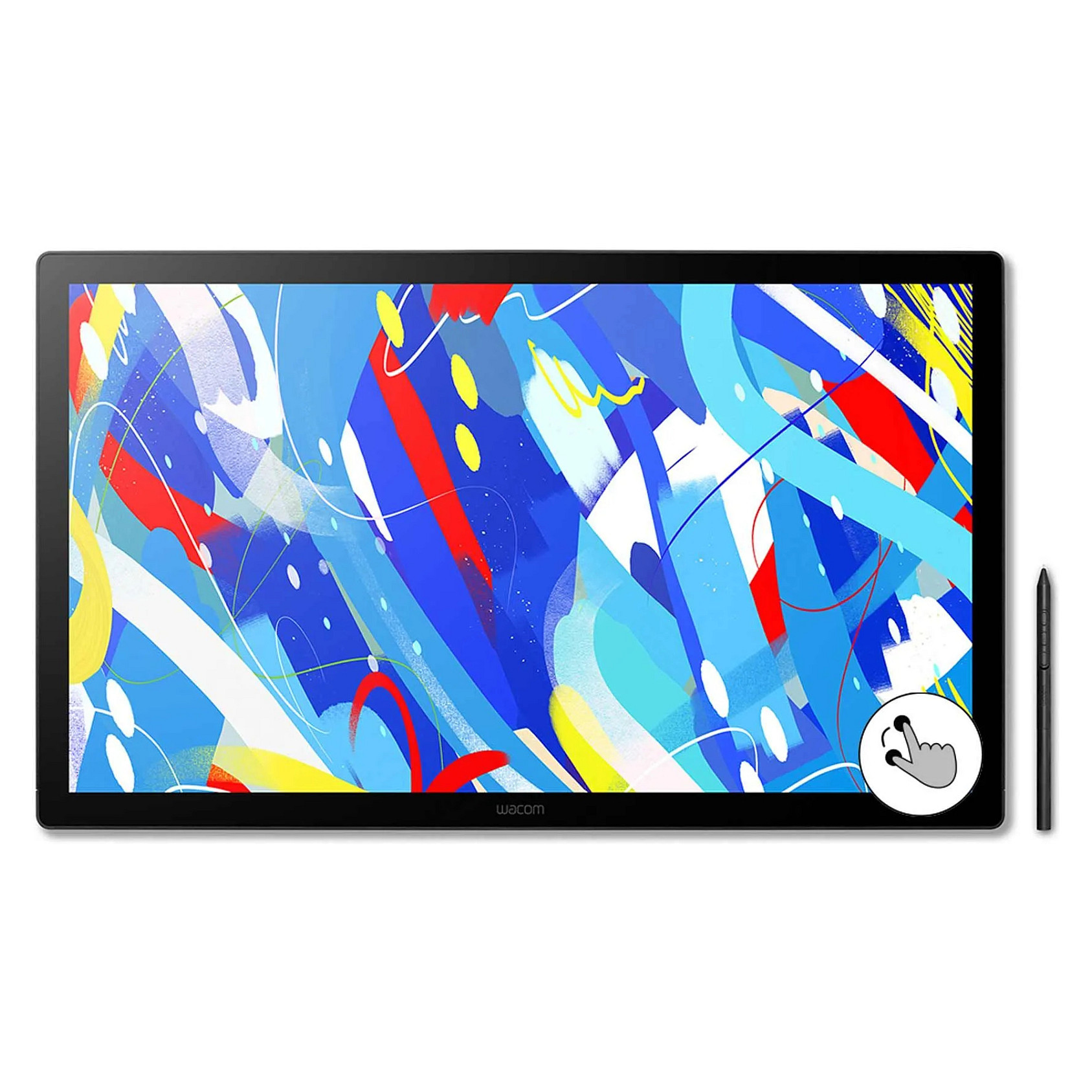 Tablet Grafik Wacom Cintiq 24 touch DTH246 / 23.8" / 2560 x 1440 / IPS / Touch / Pro Pen 3 - Zezë