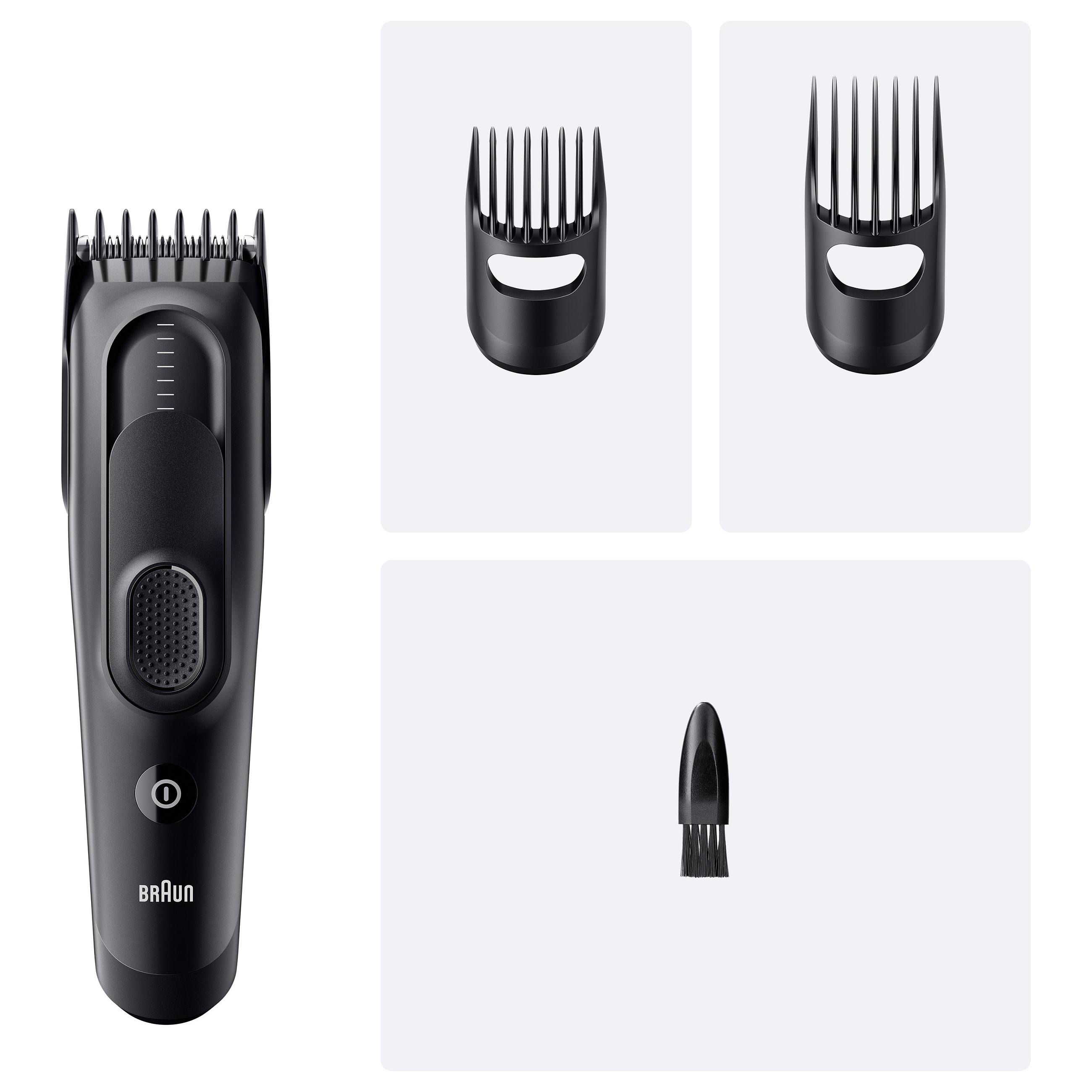 Makinë e Rrojës Braun Series 5 HC5530, Pa Kabllo, 17 Nivele Prerjeje, 50 Min Autonomi – Zezë 3