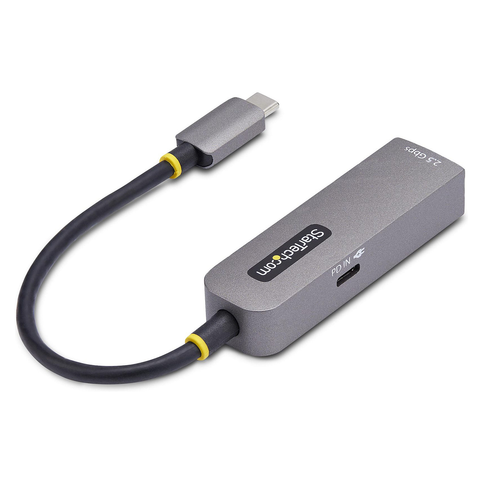 Adapter Rrjeti USB-C StarTech 2GPD3-USB-C-ETHERNET, 2.5GbE, RJ45, 100W PD - Gri 2