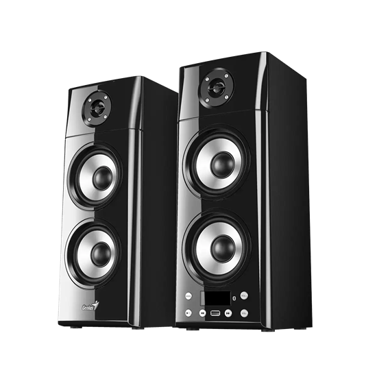Altoparlantë Genius SP-HF2800BT / 2.0 / 60W RMS / Bluetooth 5.0 / 65 Hz–20 kHz - Zezë 3