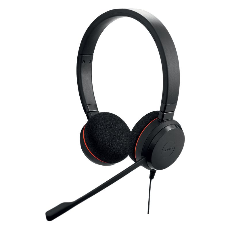 Kufje me kabllo Jabra Evolve 20 Stereo MS, USB C/A - Zezë