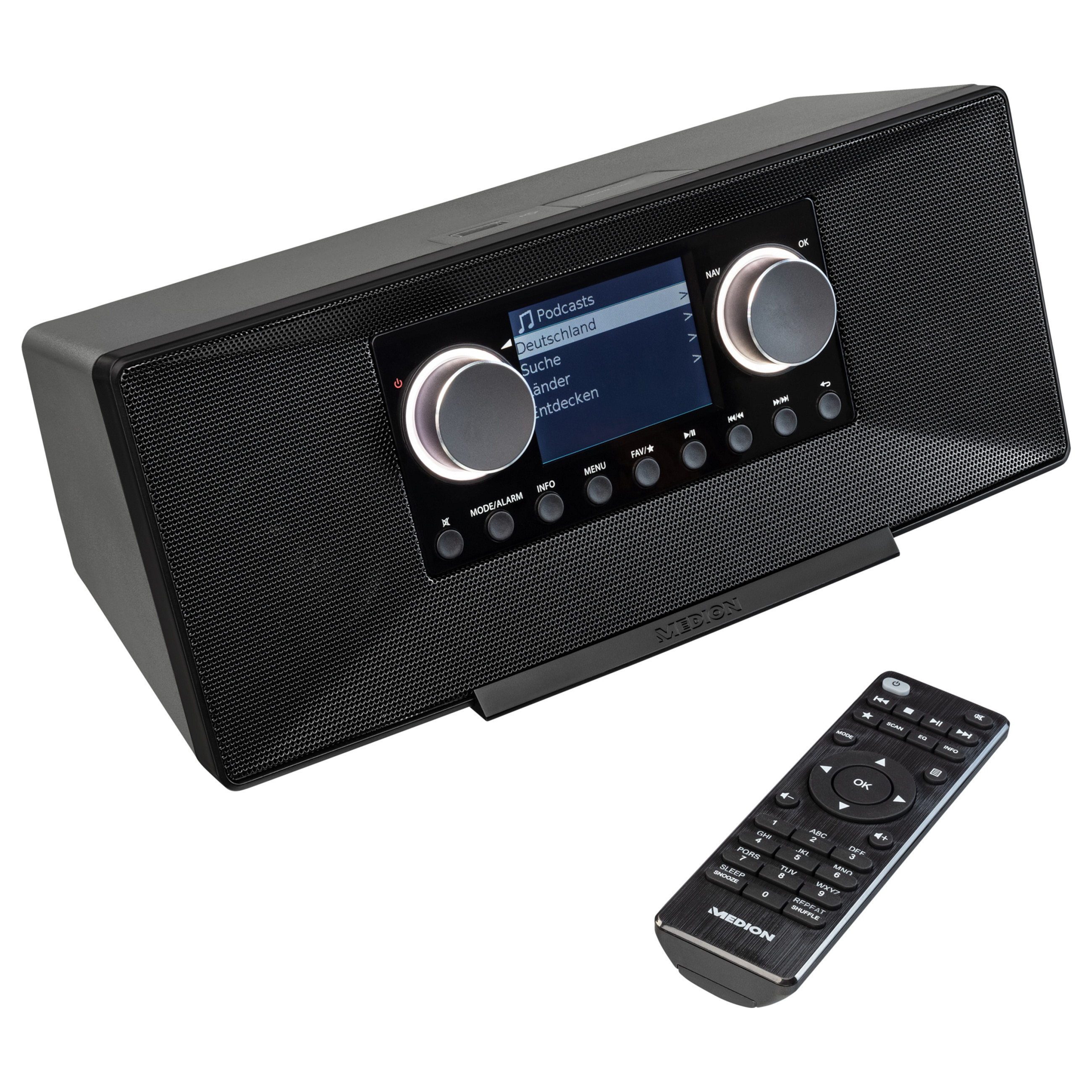 Radio Interneti MEDION LIFE P85333, 12 W, DAB+, FM, AM, Ekran TFT 7.1", Wi-Fi 5
