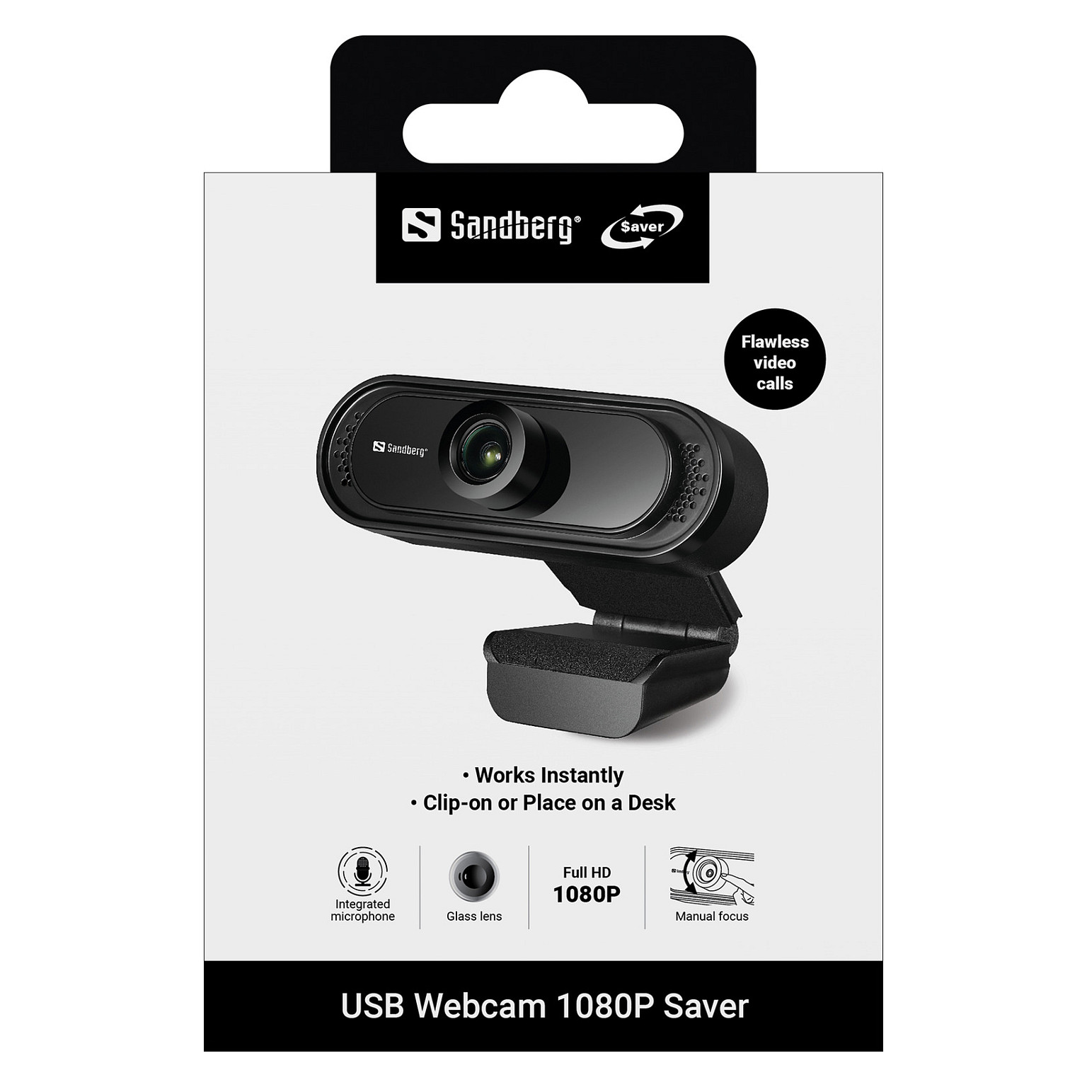 Webcam Sandberg USB Saver / Full HD 1080p – Zezë 5