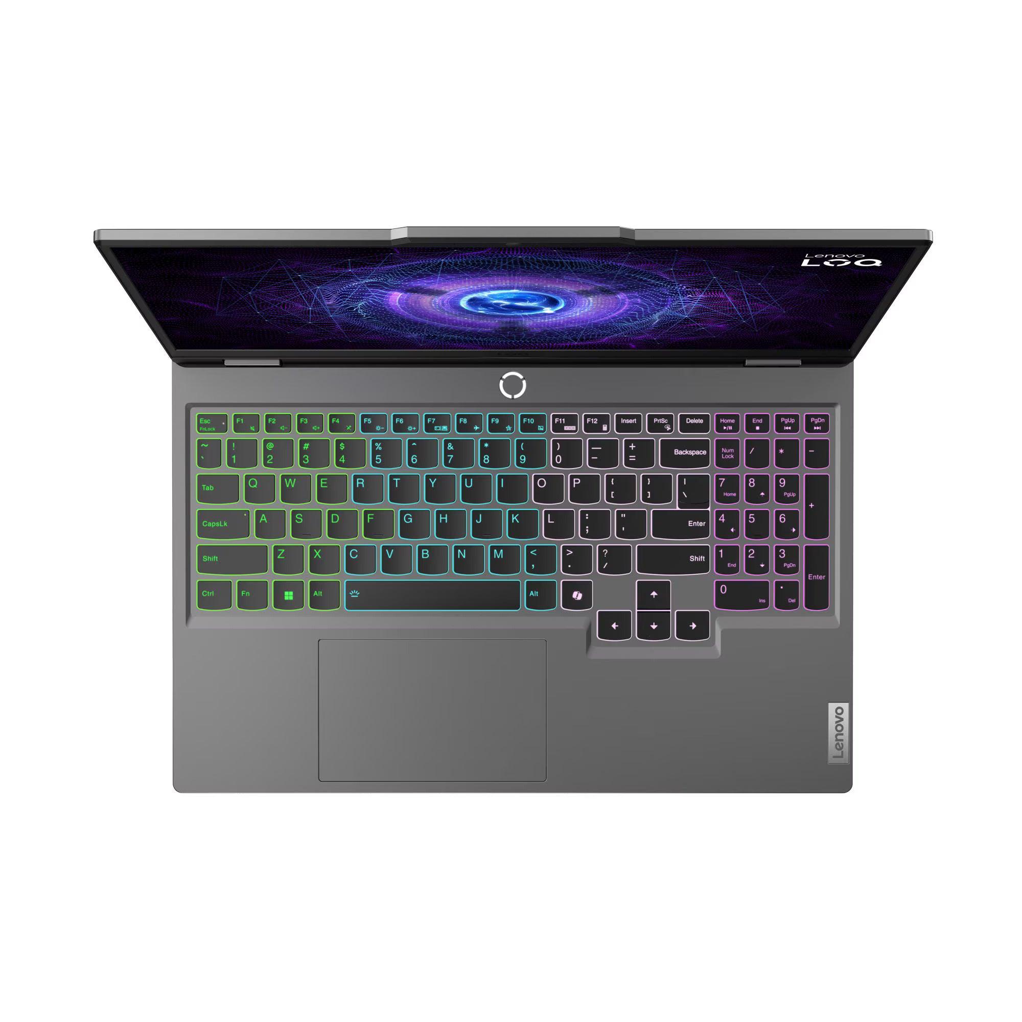Laptop Gaming Lenovo LOQ 15IRX9 / Core i5-13450HX / 16GB DDR5 / 512GB / RTX 4050 6GB / 15.6" FHD IPS 144Hz – Luna Grey 2