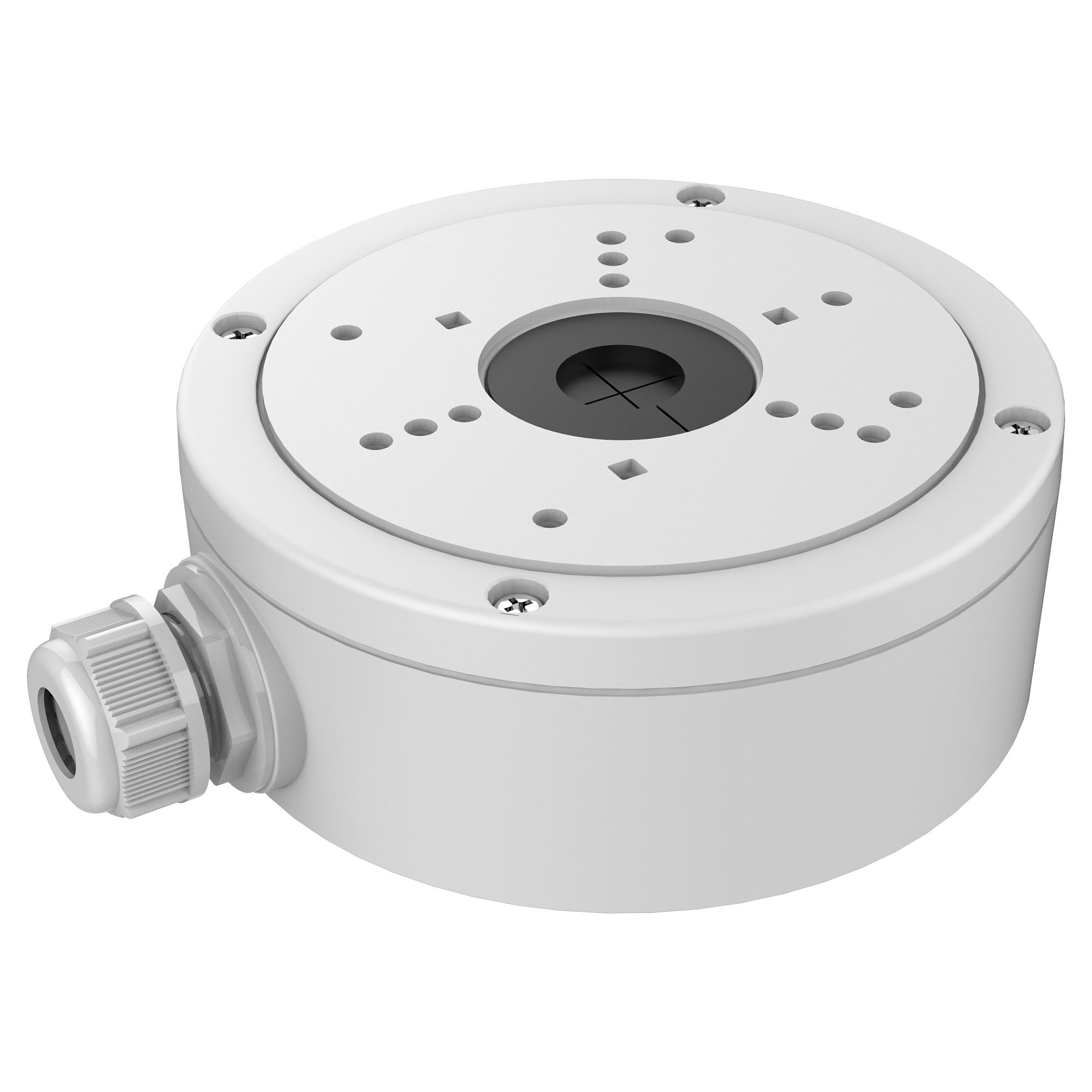 Kuti Lidhëse për Kamera Hikvision DS-1260ZJ / Junction Box / Ø88.5mm / 4.5kg - Bardhë 2