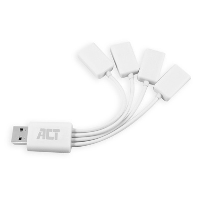 Hub USB-A ACT AC6320, 4x USB-A 3.2 Gen 1, 5 Gbps, Kabllo 50 cm – Zezë 9