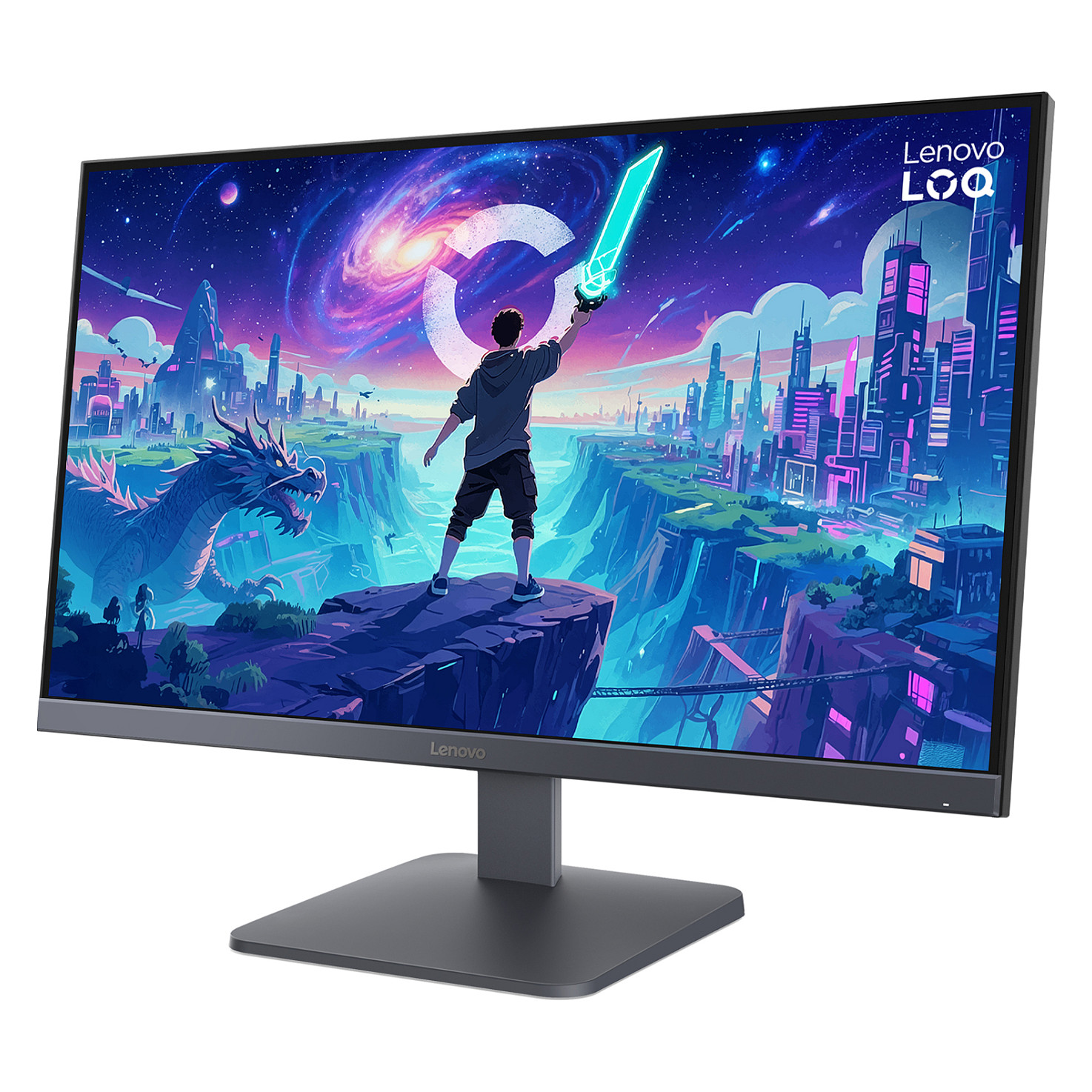 Monitor Gaming Lenovo LOQ 27Q-10, 27", QHD IPS, 180Hz, 1ms, 2xHDMI+DP - Hiri 3