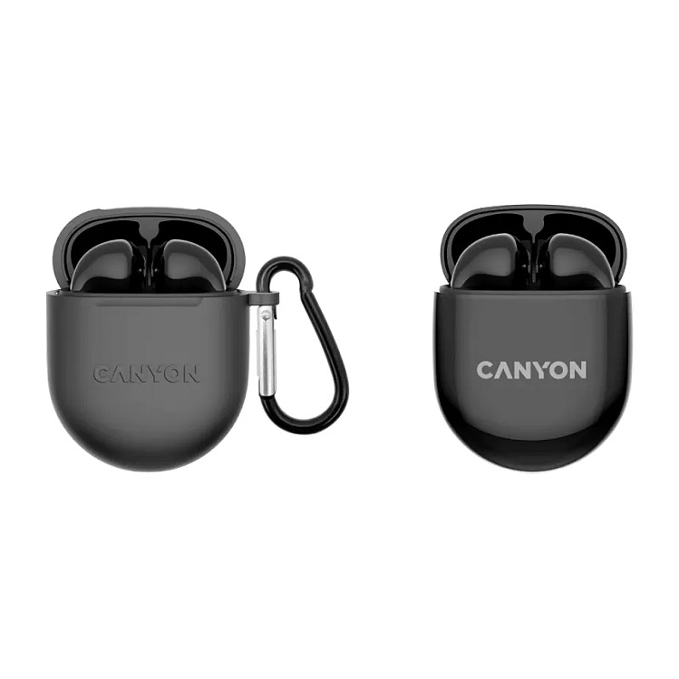 Kufje pa kabllo Canyon CNS-TWS6B / TWS / Bluetooth 5.3 / 13mm / Mikrofon - Zezë