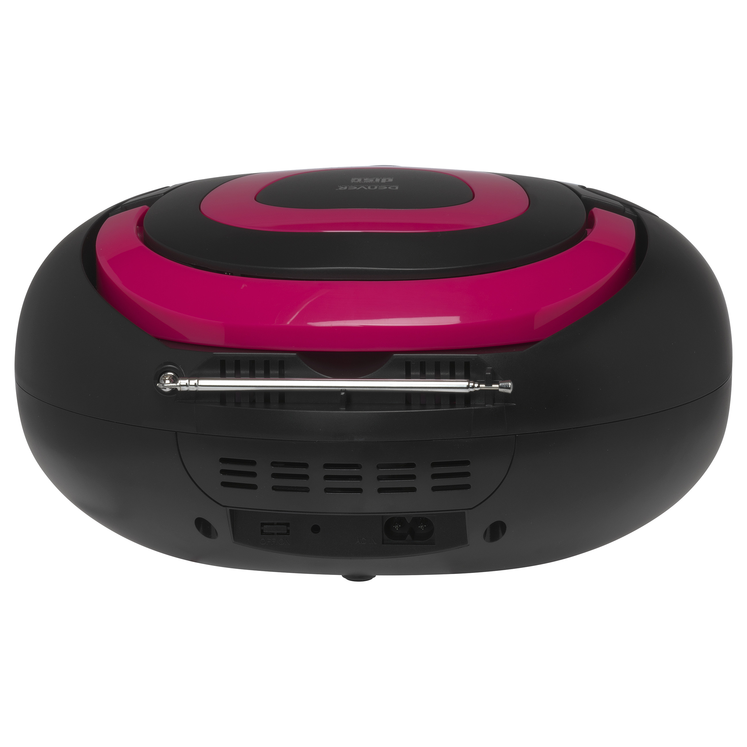 Altoparlant Denver TCL-212BT, CD, FM Radio, Bluetooth, USB, AUX, 4W RMS, LED - Zezë/Rozë 6