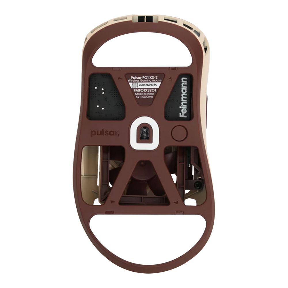 Maus gaming Pulsar Feinmann F01 Noctua Edition, 42000 DPI, 8K, ventilator i integruar -Kafe 5