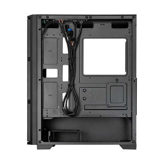 Kasë PC Chieftec AS-02B-OP, Midi Tower – Zezë thumbnail 4