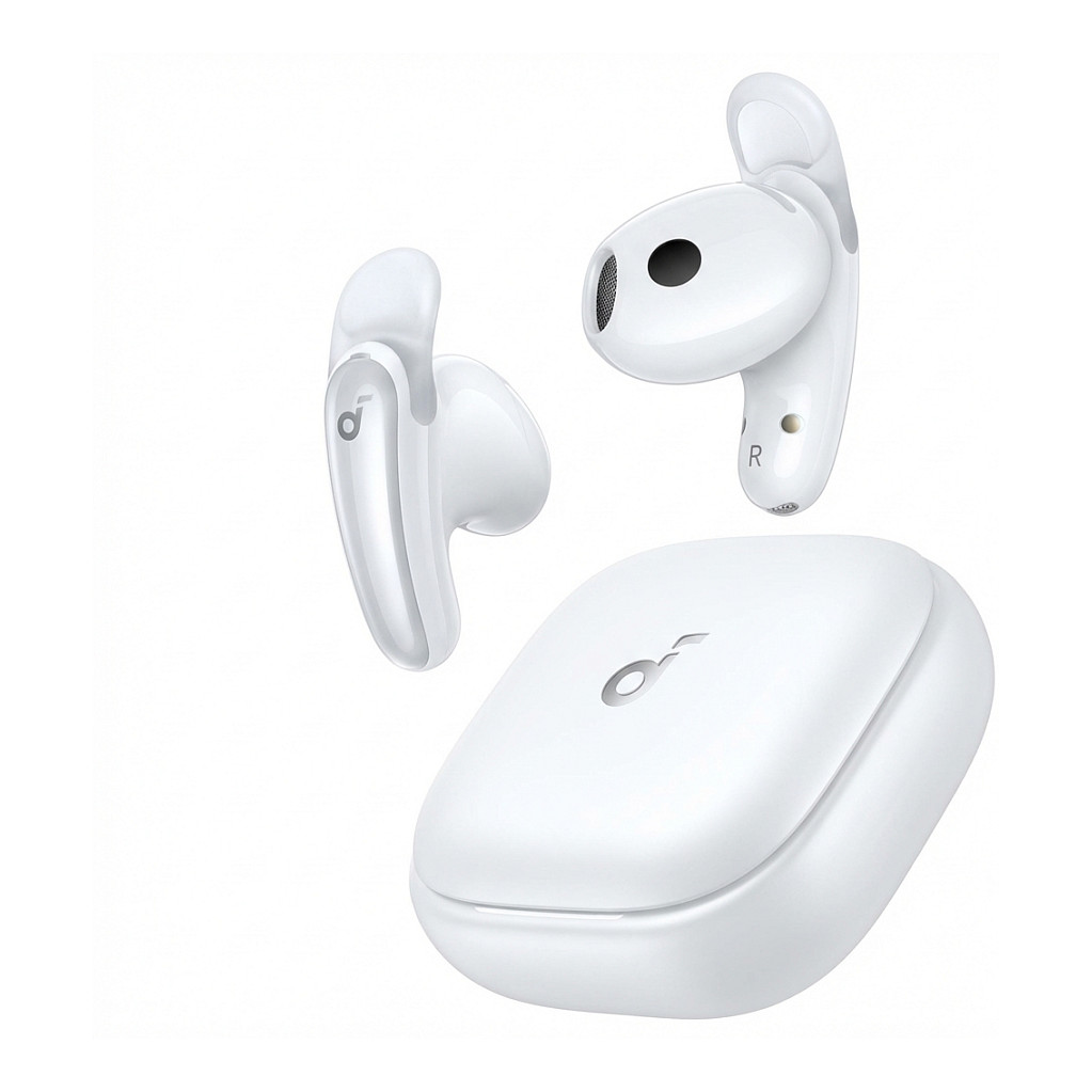 Kufje pa kabllo Soundcore Liberty Buds / TWS / Bluetooth 6.1 / 11mm / ANC / Spatial Audio / AI Translation / Mikrofon - Bardhë