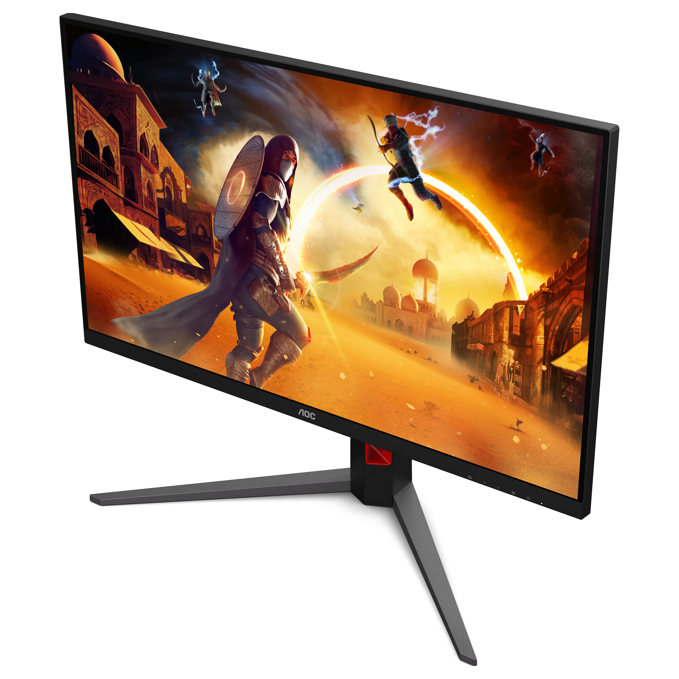 Monitor Gaming AOC G4 U32G4U, 31.5", 4K UHD Fast IPS, 160Hz, 1ms, HDR400, HDMI 2.1 + DisplayPort - Zezë/Kuqe 6