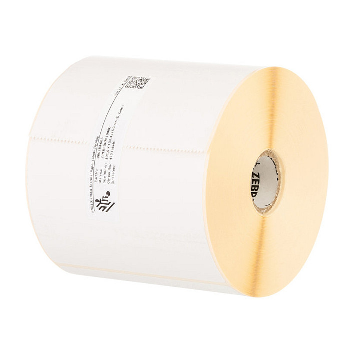 Etiketa Zebra Z-Perform 1000D 3002654, 102 × 64 mm, 2510 copë për rrotull - Bardhë 2