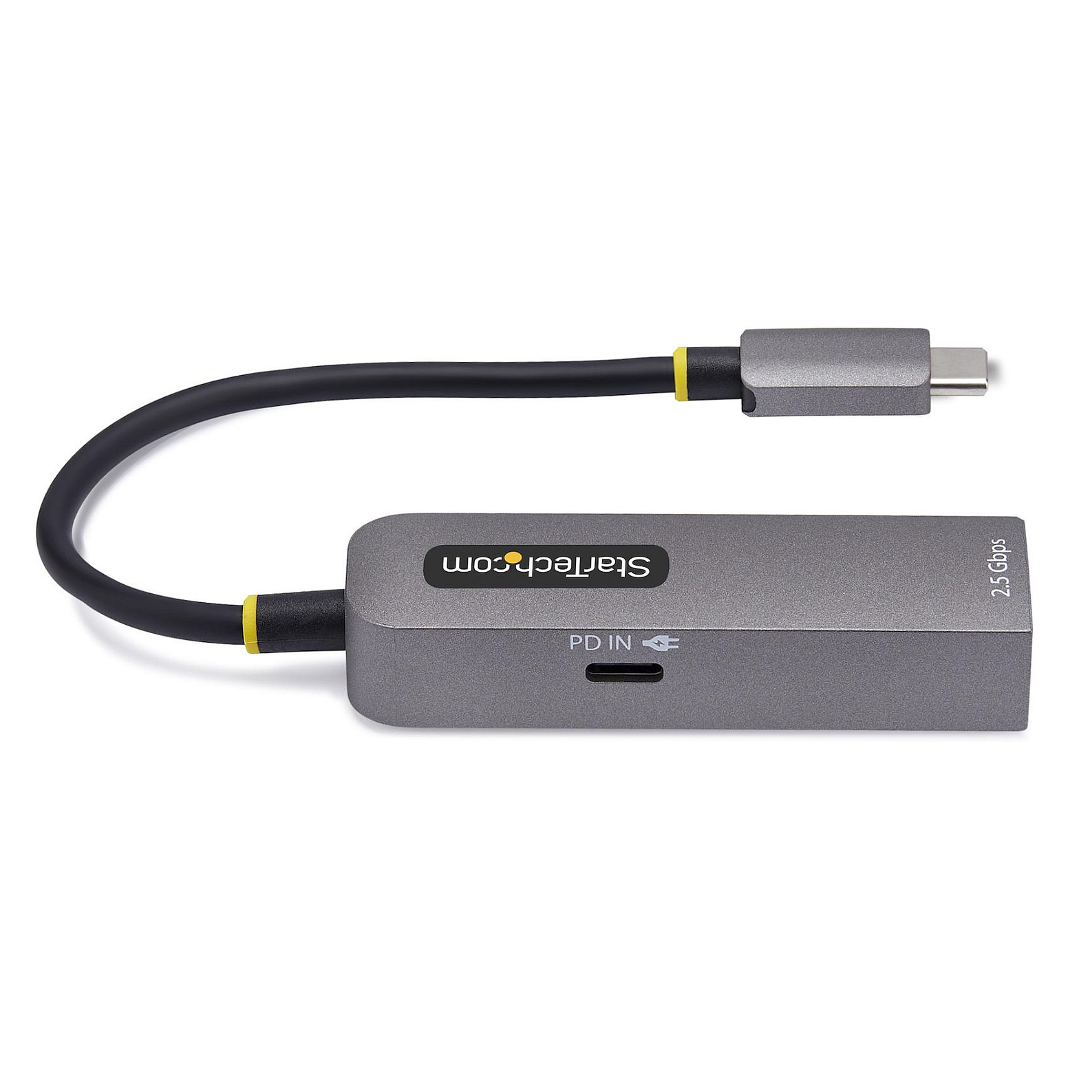 Adapter Rrjeti USB-C StarTech 2GPD3-USB-C-ETHERNET, 2.5GbE, RJ45, 100W PD - Gri 4
