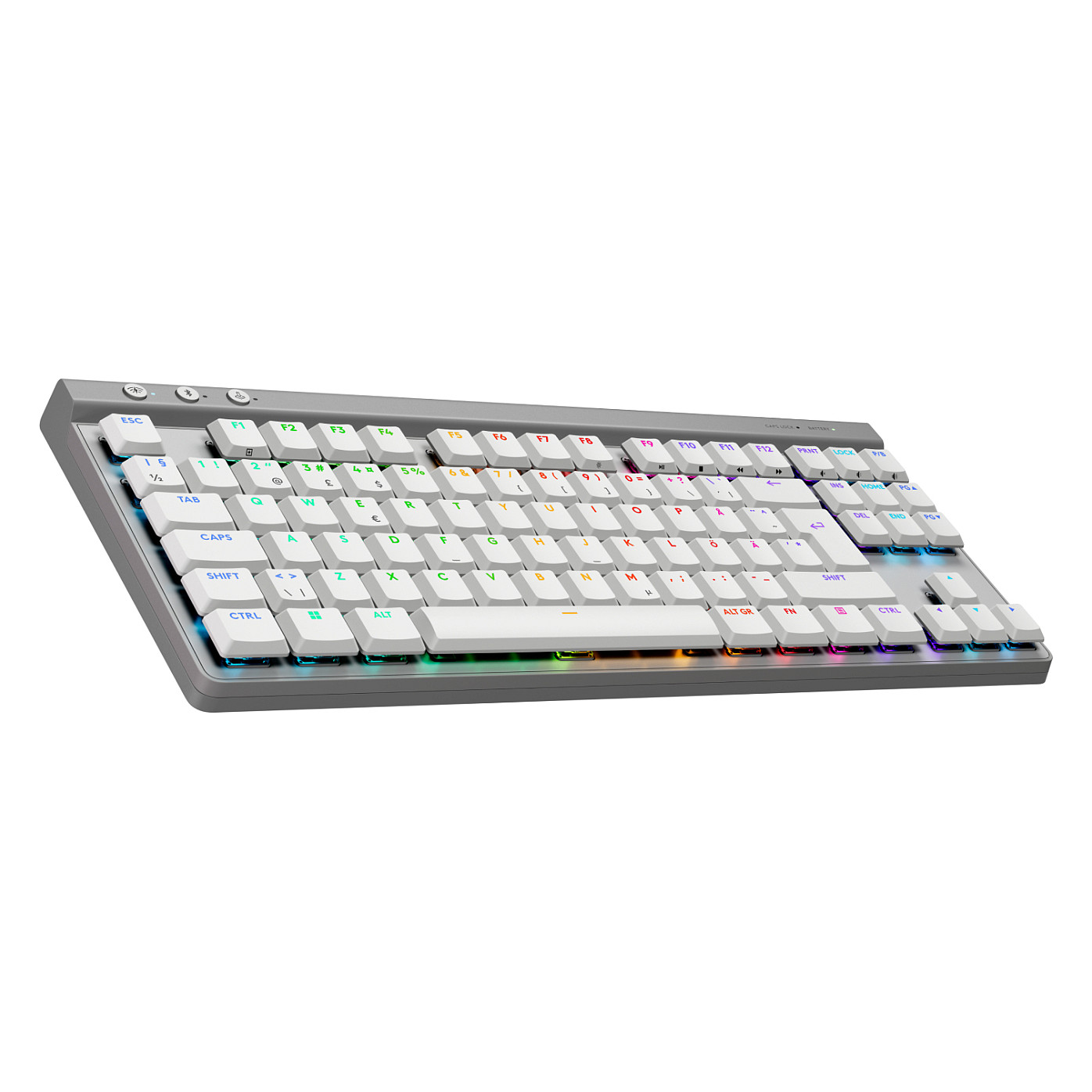 Tastierë Gaming Logitech G 920-012551 / Wired & Wireless / QWERTY / Mekanike / RGB LED - Bardhë 2