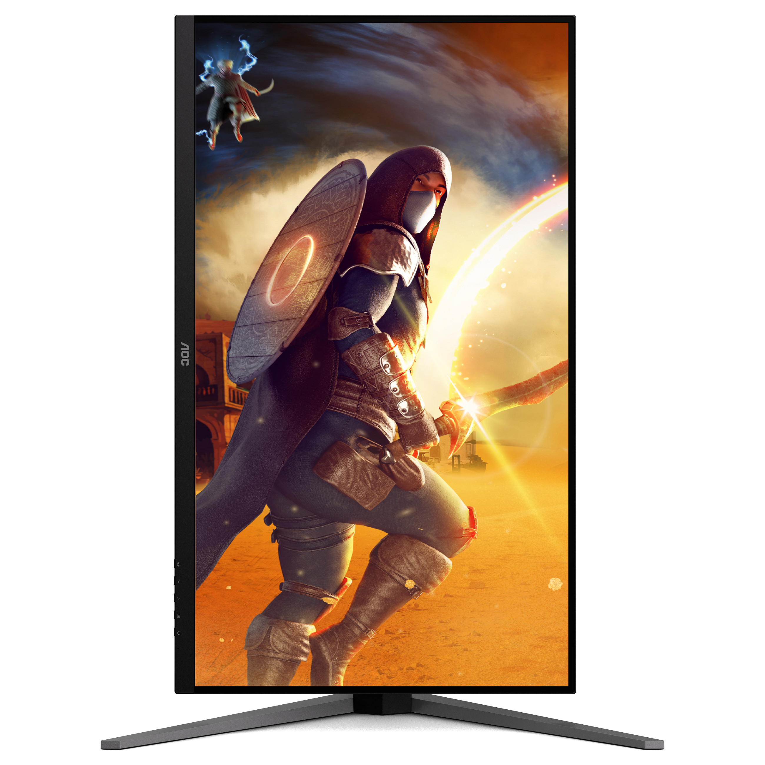 Monitor Gaming AOC G4 U32G4U, 31.5", 4K UHD Fast IPS, 160Hz, 1ms, HDR400, HDMI 2.1 + DisplayPort - Zezë/Kuqe 8
