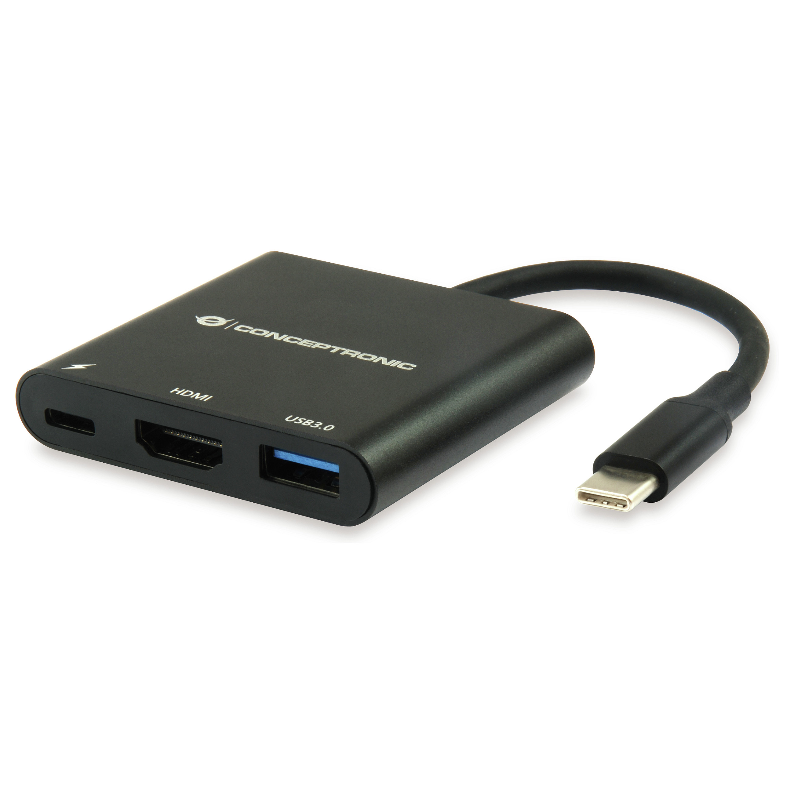 Adapter Conceptronic DONN05G, USB-C Mashkull në Micro USB Femër, USB 2.0, 480Mbps, 3 copë - Gri 8
