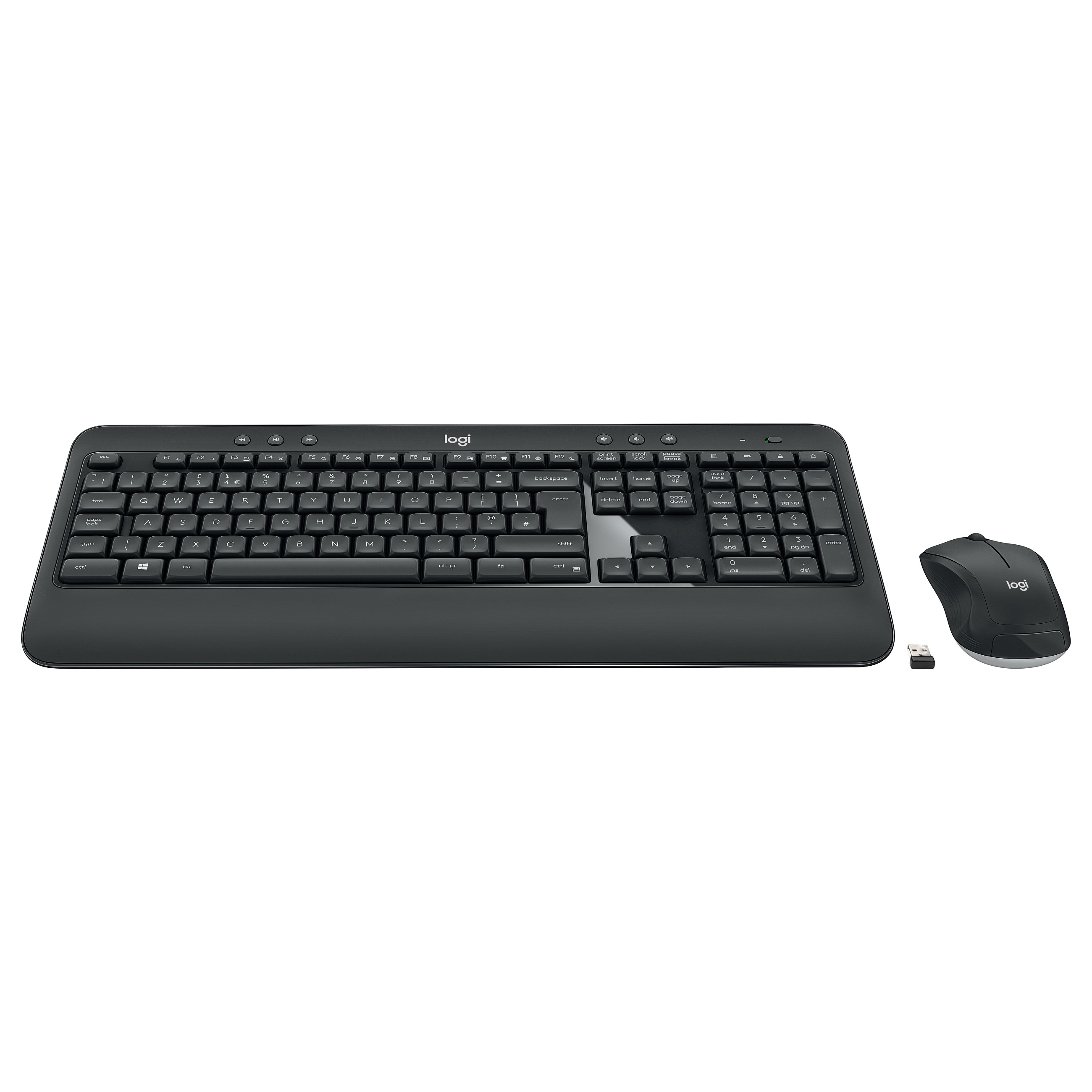 Combo (Tastierë & Maus) Logitech MK540 Advanced, Wireless, AZERTY - Zezë thumbnail 3