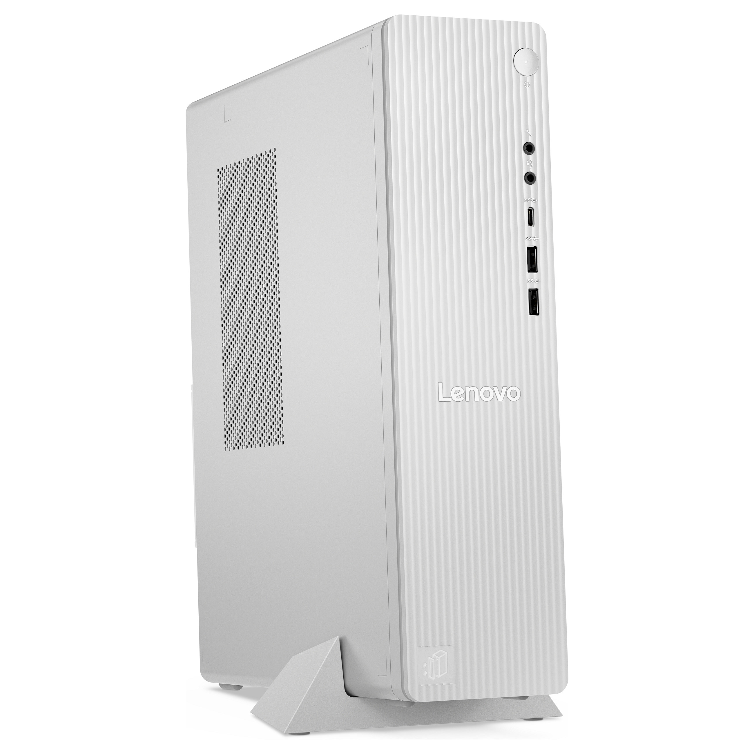 Mini Kompjuter Lenovo IdeaCentre Tower 08AKP10, Ryzen 5 220, 16GB DDR5, 512GB, Radeon 740M - Bardhë