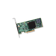 Kontrollues HBA Broadcom SAS 9300-8i / PCIe 3.0 x8 / 8 Kanale / SAS 12Gb/s / SATA 6Gb/s / 2x SFF-8643 – Gjelbër/Gri