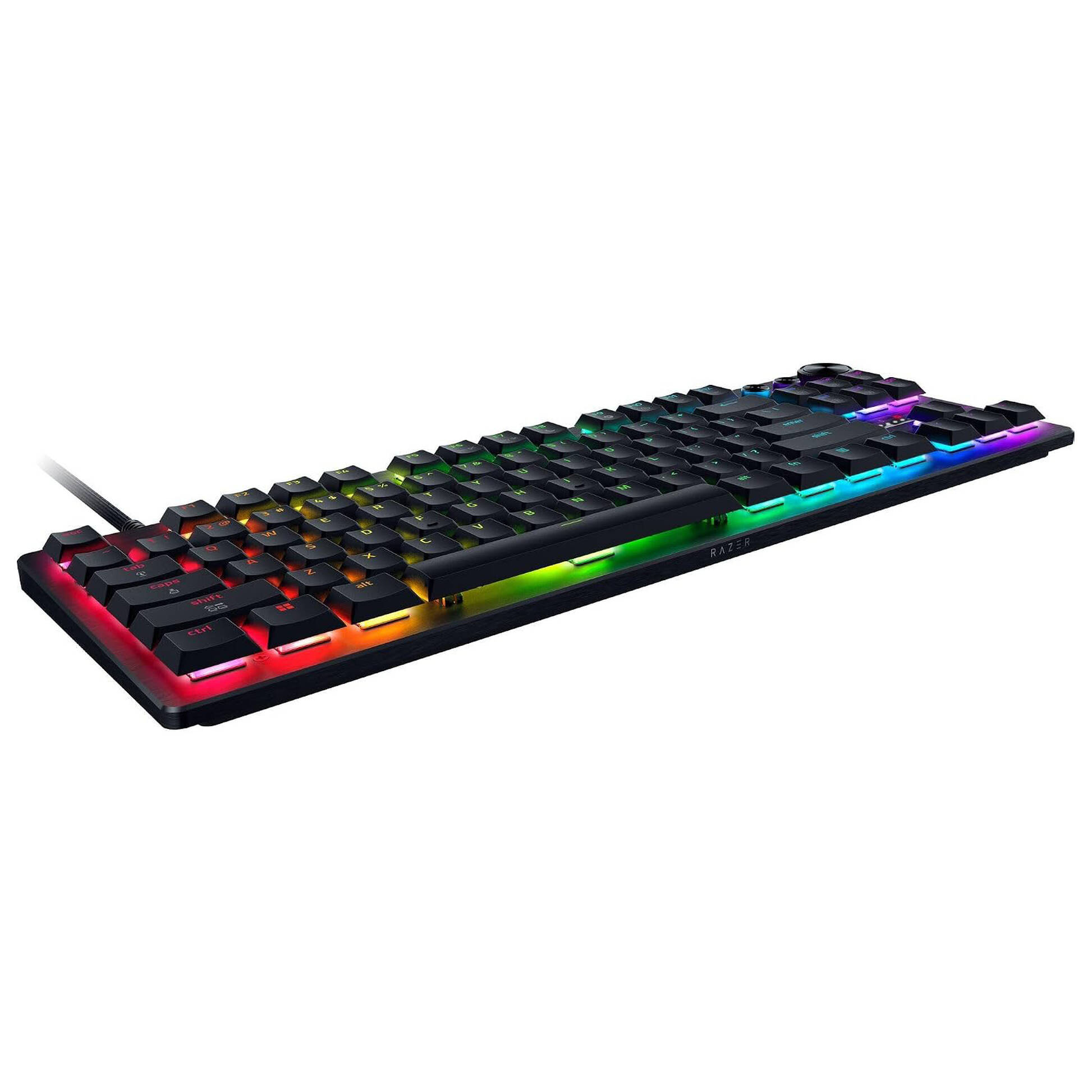 Tastierë gaming Razer Huntsman V3 Pro Low-Profile TKL, 8000Hz, switch-e optike analoge, RGB, QWERTZ gjermane (ISO) - Zezë 3