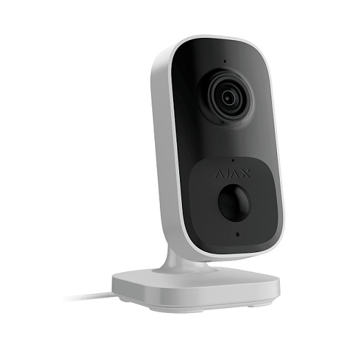 Kamerë Sigurie IP CCTV Ajax IndoorCam, 4MP, 2.8mm, AI, PIR, IR 8m, Wi-Fi, HDR - Bardhë