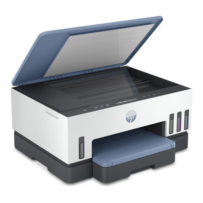 Printer Multifunksional HP Smart Tank 725 / Inkjet me Ngjyra A4 / 15 ppm / 3 në 1 / Wi-Fi + USB - Bardhë 3