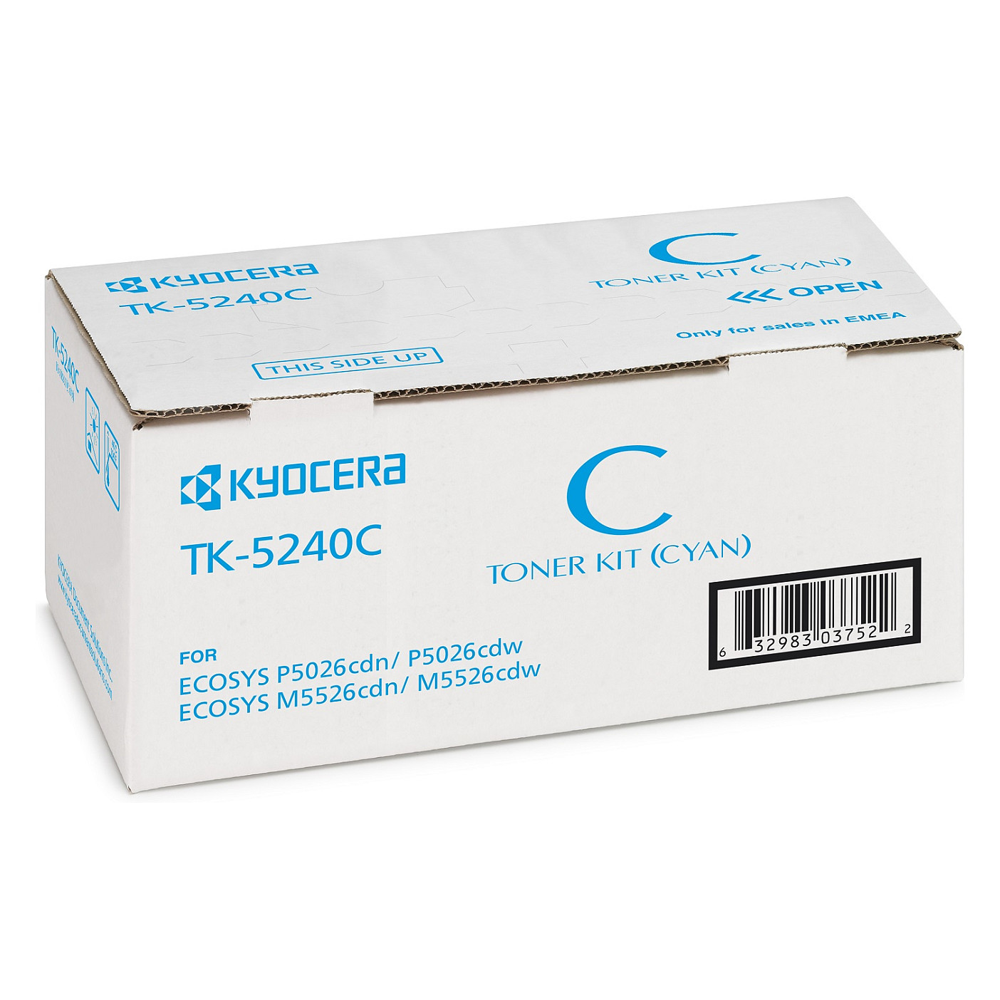 Toner Kyocera TK-5240C, 3,000 faqe - Blu thumbnail 2