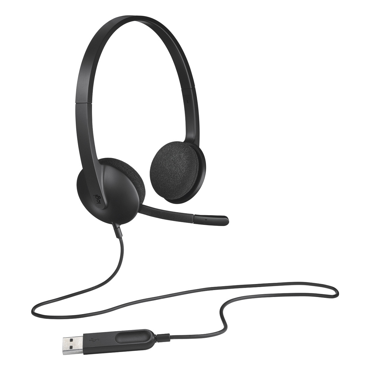 Kufje me kabllo Logitech H340 / Stereo / Mikrofon / USB-A / Plug & Play – Zezë 5