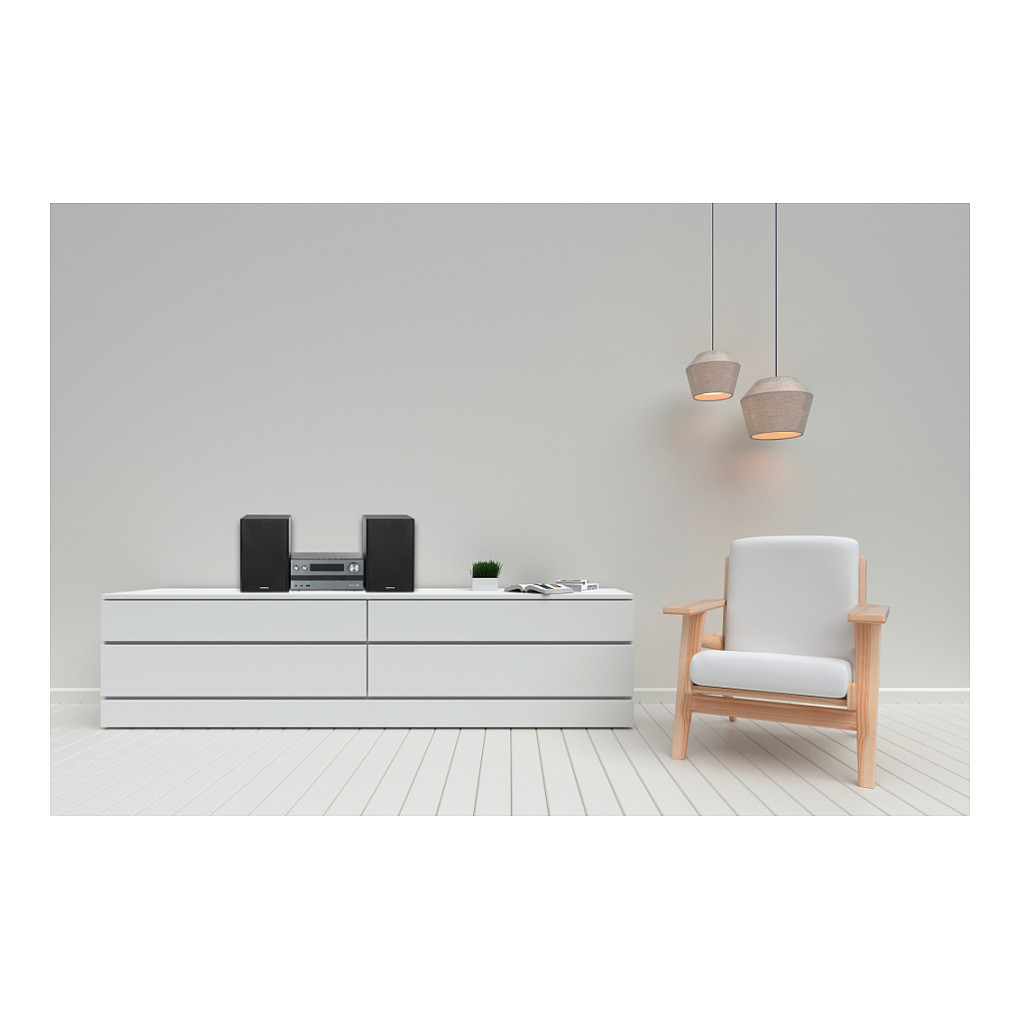 Sistem audio Micro Kenwood M-918DAB-H, 10W RMS, CD, DAB+, FM, Bluetooth 4.1+EDR - Zezë dhe Argjend 4