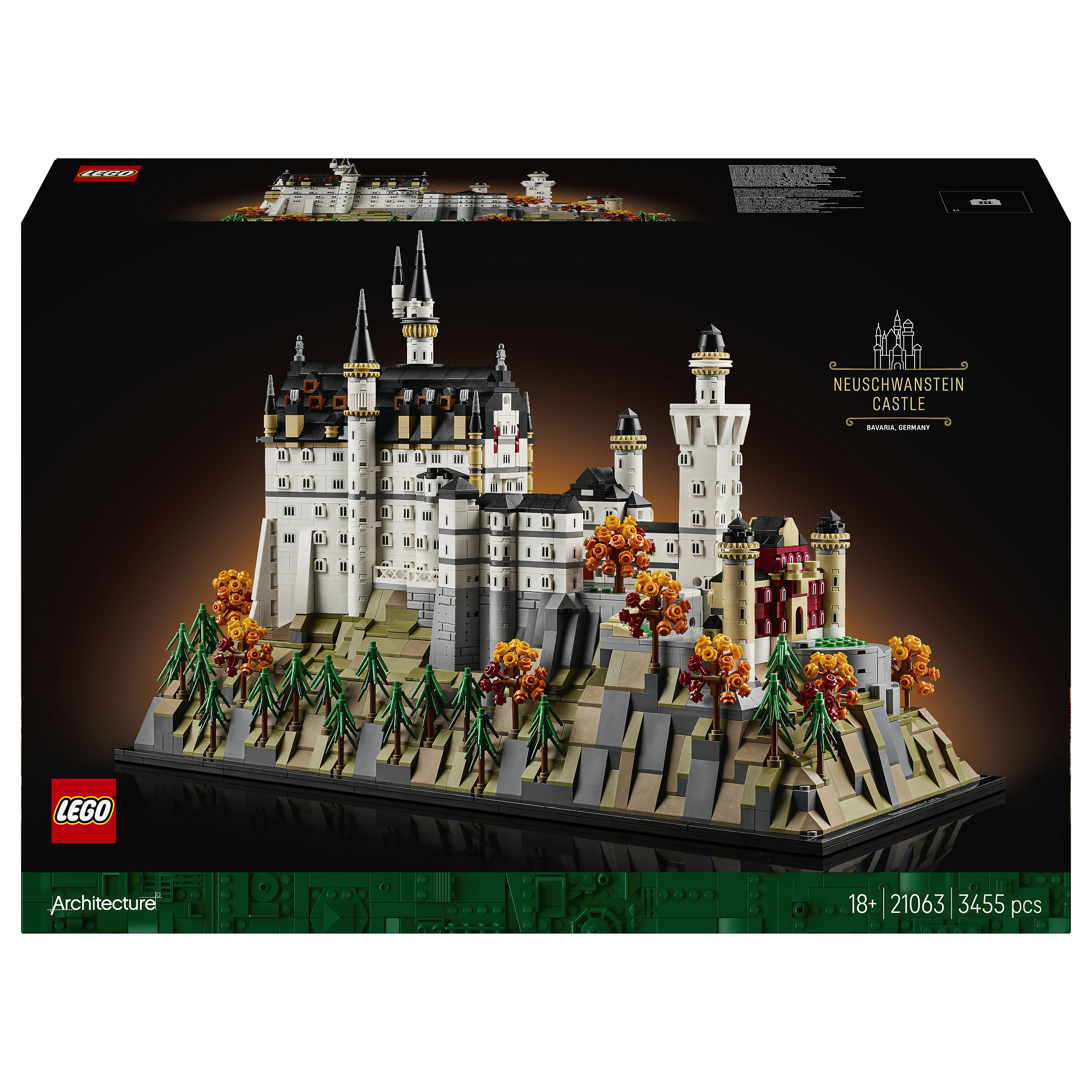 LEGO Architecture Neuschwanstein Castle 21063