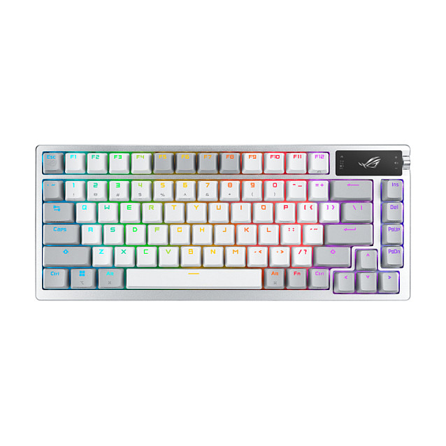 Tastierë Gaming ASUS ROG Falchion Ace HFX / 65% / Magnetic-Mechanical / RGB - Zezë 9