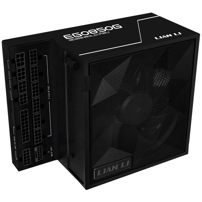 Furnizues Energjie Lian Li EG0850G / 850W / ATX 3.1 / 80 PLUS Gold / Fully Modular - Zezë