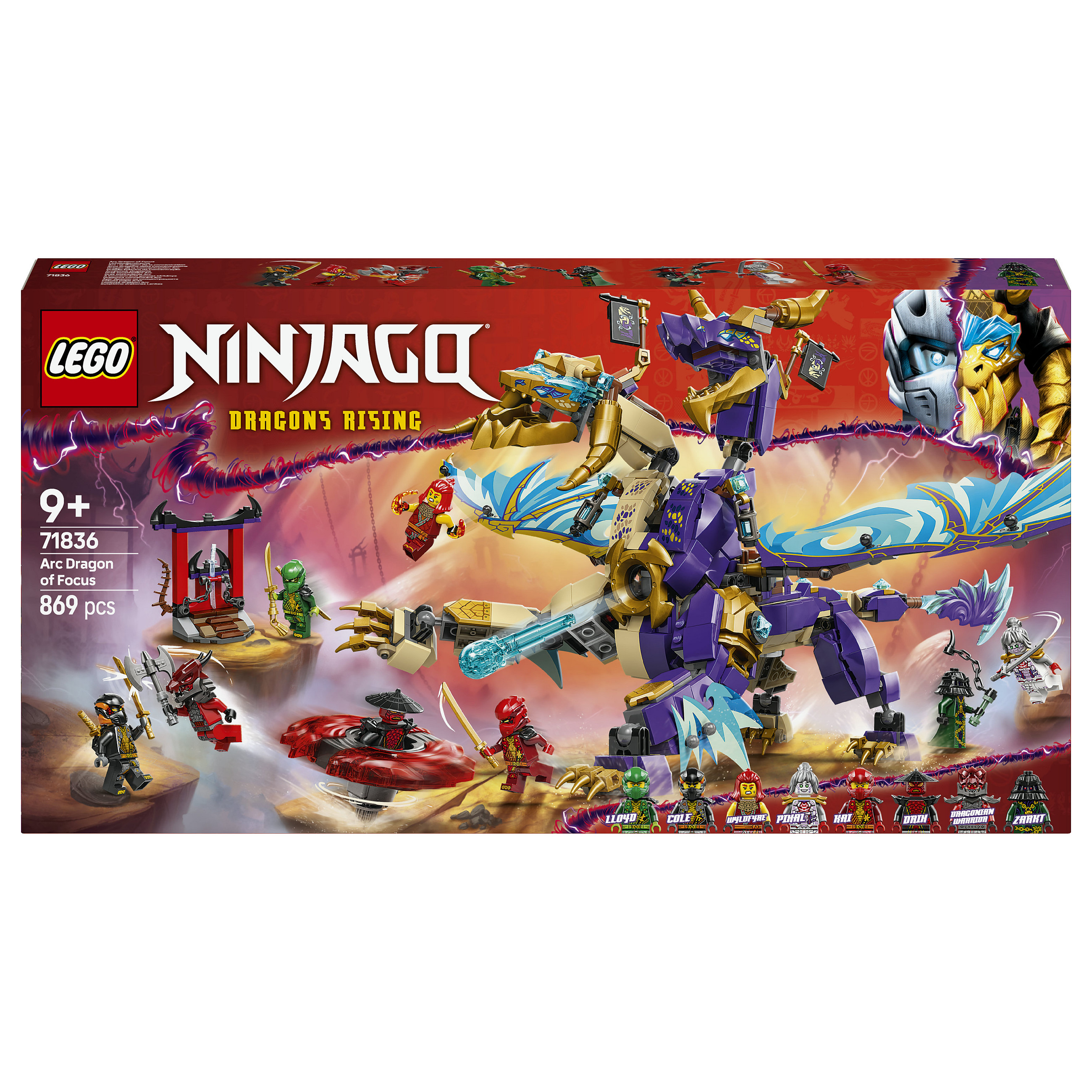 LEGO 71836 Ninjago Light Arc Dragon