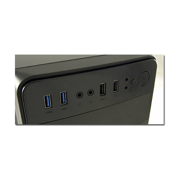 Kasë Mini Tower LC-Power 2015MB – Zezë thumbnail 4
