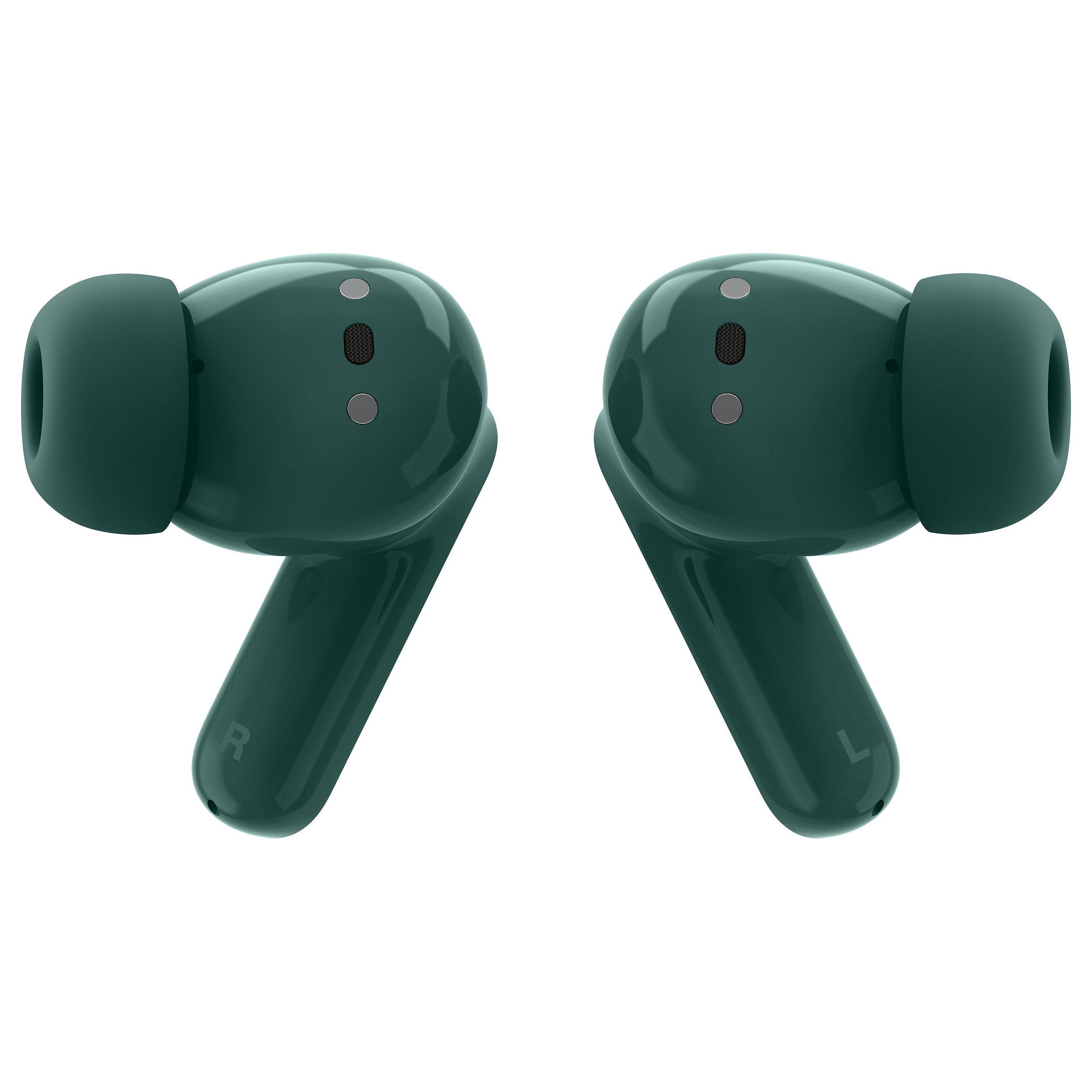 Kufje pa kabllo Motorola moto buds bass / TWS / Bluetooth 5.3 / 12.4mm / Dynamic ANC / Hi-Res Audio / 3 Mikrofona - Gjelbër
