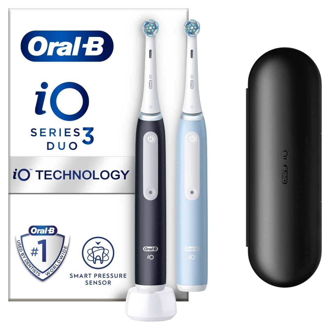 Furçë dhëmbësh elektrike Oral-B iO Series 3N / iO Magnetic / 3 Modalitete / Pressure Sensor / Timer 2 Minuta – Bardhë/Zezë 3