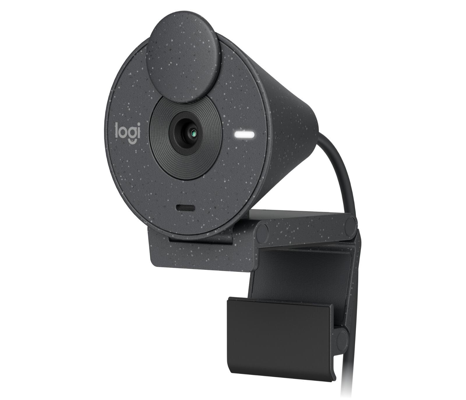 Webcam Logitech Brio 300 / 960-001436 / Full HD 1080p / USB-C / 2MP / 70° – Grafit 2