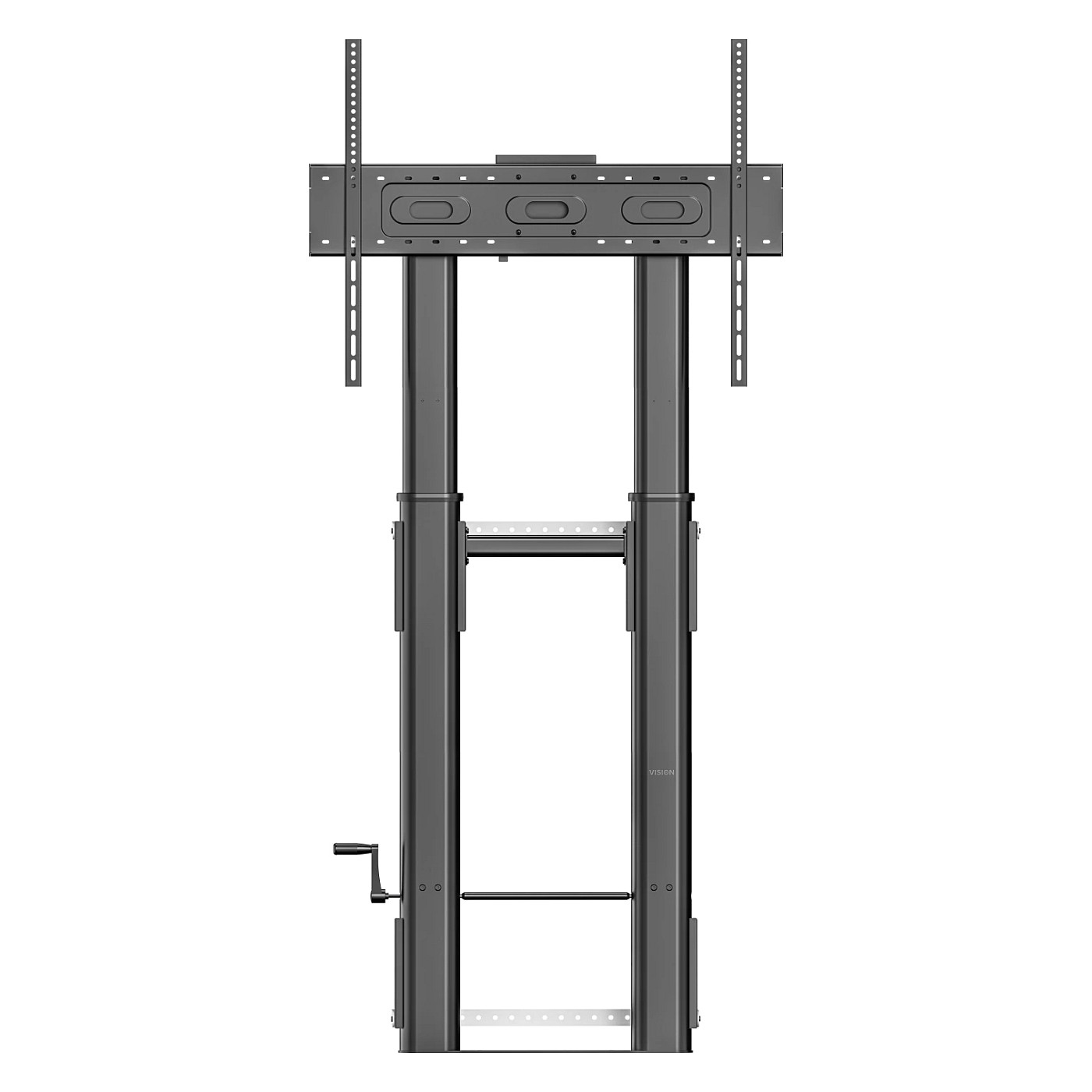 Mbajtëse për Monitor Vision VFM-F26W, 55–100", 80kg, VESA 800x600mm - Zezë