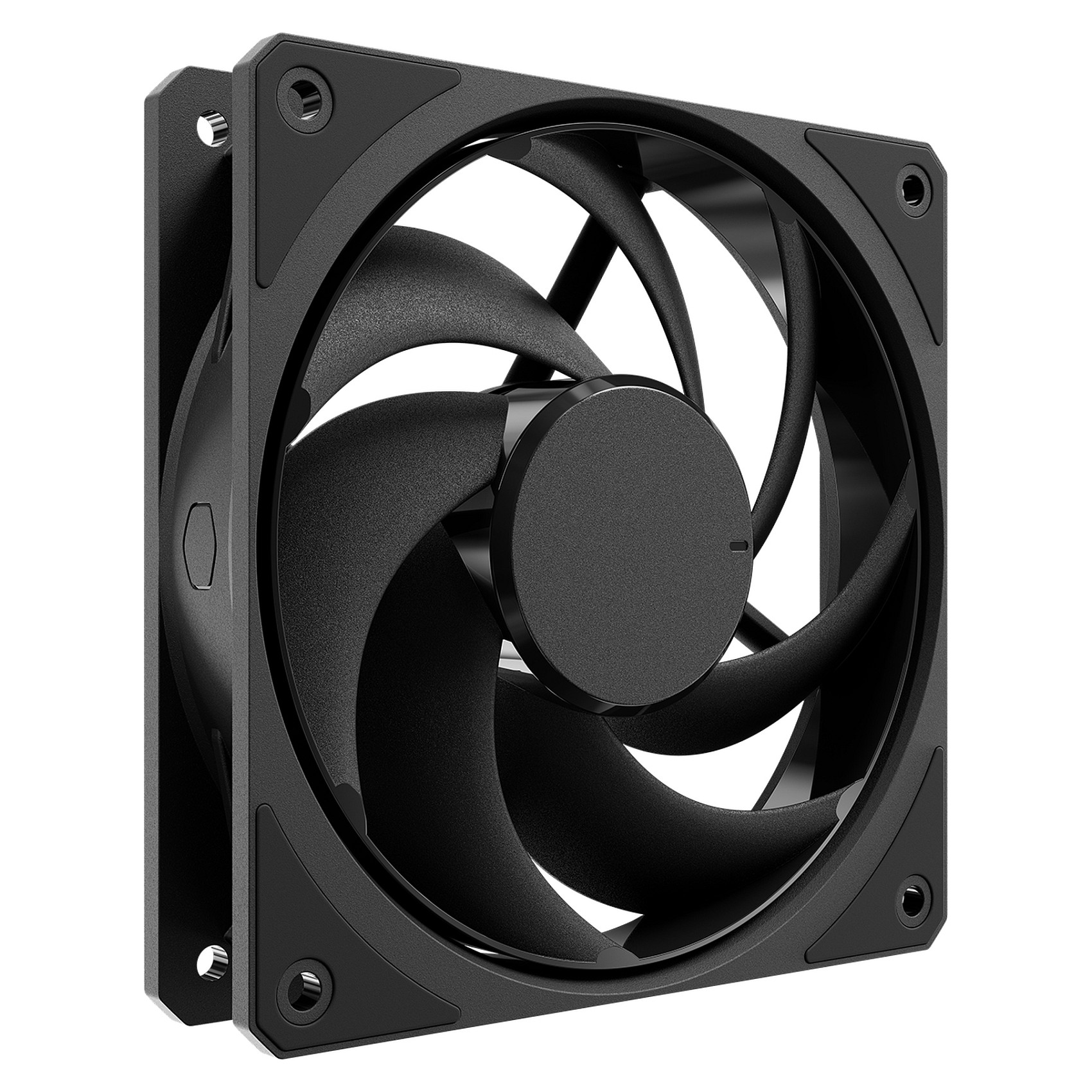 Ftohës për Shasi Cooler Master Mobius 120 Black Edition / 120mm / PWM – Zezë