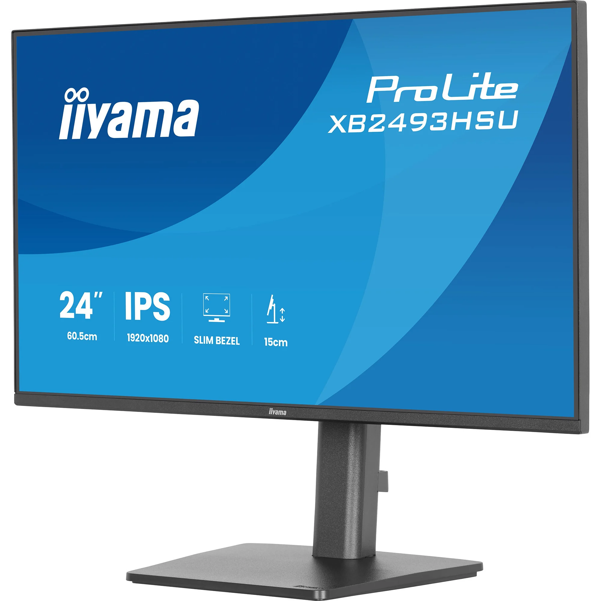 Monitor iiyama ProLite XB2493HSU-B1, 23.8", Full HD IPS, 120Hz, 1ms, HDMI+DP+USB - Zezë 3