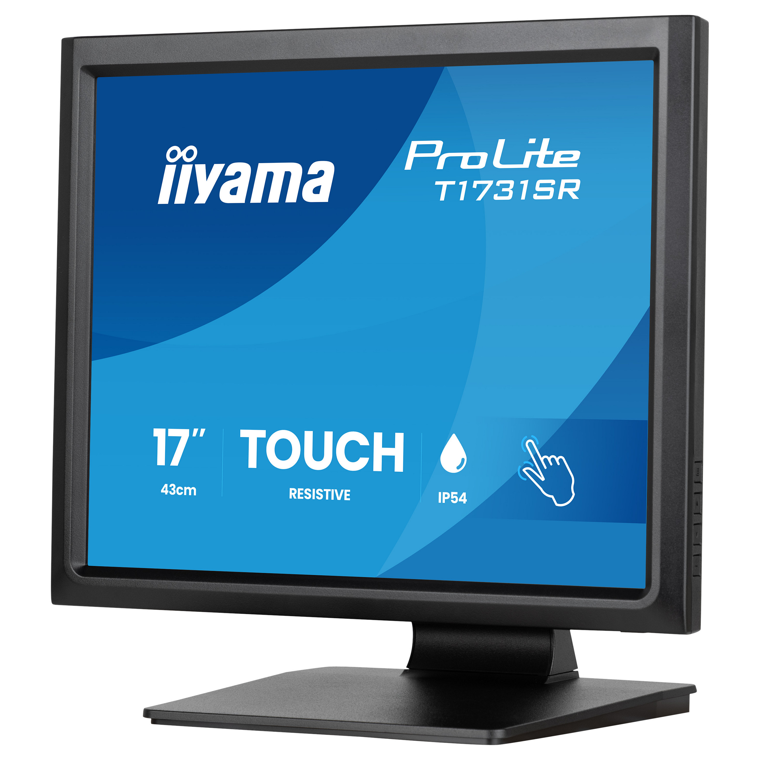 Monitor iiyama ProLite T1731SR-B2S / 17"/ SXGA TN / Touch / 75Hz / 5ms / HDMI+DP+VGA - Zezë thumbnail 4
